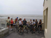 Un groupe au dpart de Saint Pair sur Mer